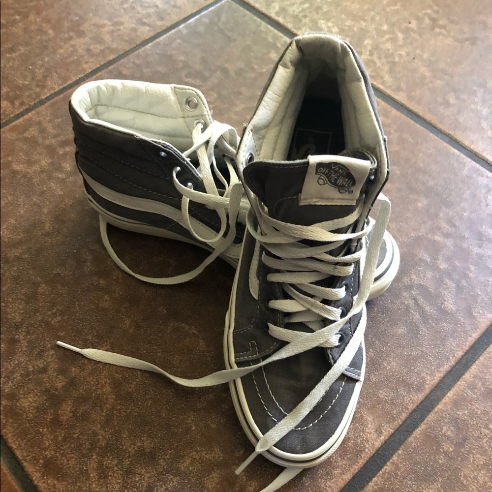 High Top Grey Vans